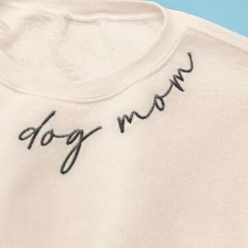 Custom Dog Photo Sweatshirt for Dog Lovers