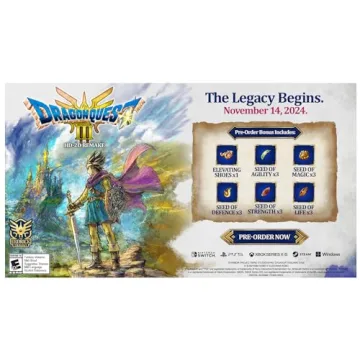 DRAGON QUEST III HD-2D Remake for Switch