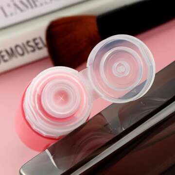 Mrsdry Travel Bottles for Toiletries, Tsa Approved 3oz Travel Size Containers BPA Free Leak Proof Re...