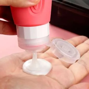 Mrsdry Leak Proof Travel Bottles for Toiletries 3oz