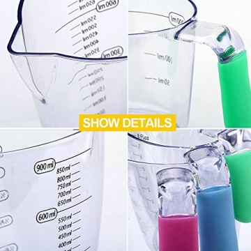 Plastic Measuring Cups and Spoons Set for Precision Cooking