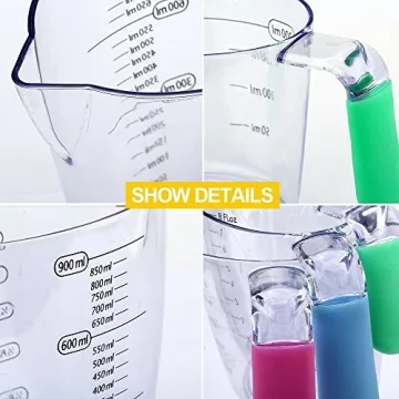 Plastic Measuring Cups and Spoons Set for Precision Cooking