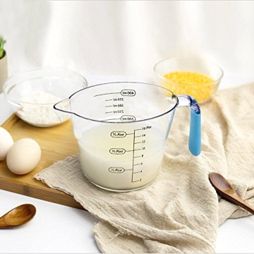 Plastic Measuring Cups and Spoons Set for Precision Cooking