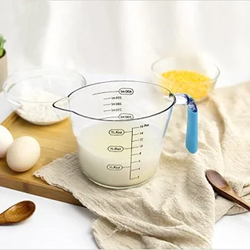 Plastic Measuring Cups and Spoons Set for Precision Cooking