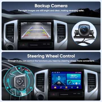 9" Car Radio Stereo Upgrade for Toyota Tacoma 2005-2015