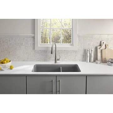KOHLER Pull Down Kitchen Faucet with 3 Spray Functions