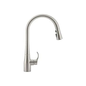 KOHLER Pull Down Kitchen Faucet with 3 Spray Functions