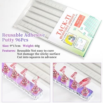 BQAN 2 Set Aurora Acrylic Nail Holder for Art