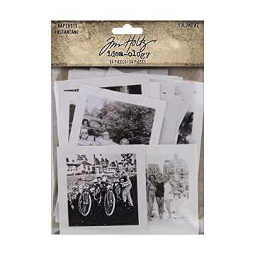 Bundle - Tim Holtz Idea-Ology PHOTOMATIC th94310 and SNAPSHOTS Volume 2 th94322-2023 Release