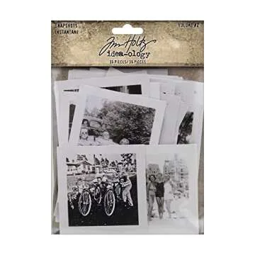 Bundle - Tim Holtz Idea-Ology PHOTOMATIC th94310 and SNAPSHOTS Volume 2 th94322-2023 Release