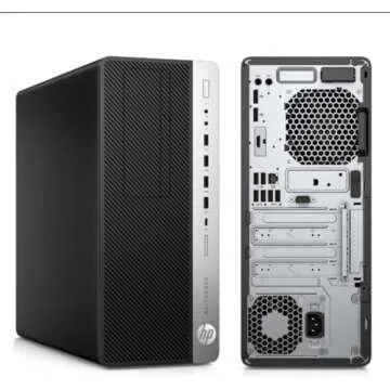 HP EliteDesk 800 G4 Tower Desktop Computer, Intel Core i7-8700 3.2GHz, 32GB DDR4 RAM, 1TB SSD, Keyboard & Mouse, WiFi, Bluetooth, Type-C, Windows 10 Pro (Renewed)