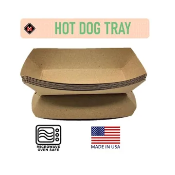 Buy Mr Miracle 7 Inch Paper Hot Dog Trays - Eco-Friendly