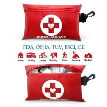 101-Piece First Aid Kit for Home and Outdoor Emergencies