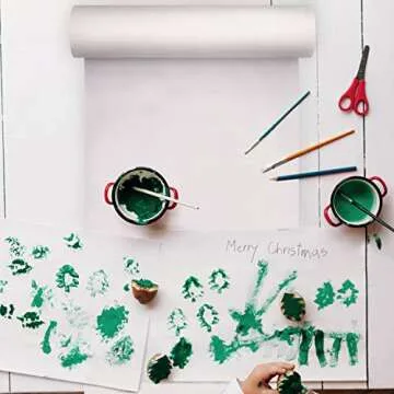 YRYM HT White Kraft Butcher Paper Roll for All Uses