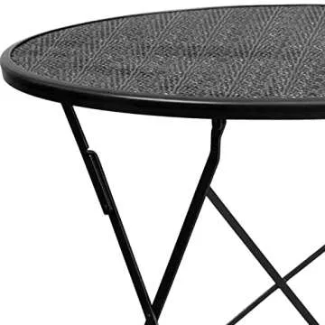 Stylish Flash Furniture 30" Round Folding Patio Table
