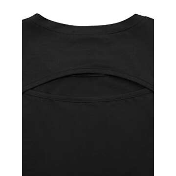 LASLULU Women's Workout Top - Stylish Crop Tank for Fitness