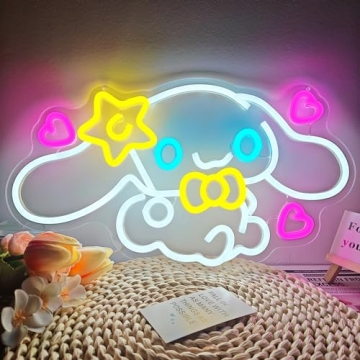 Vibrant Cute Anime Neon Light for Stylish Spaces and Gifting