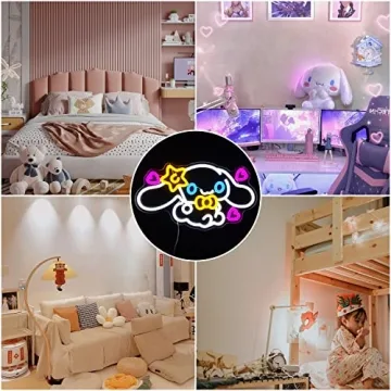 Cute Anime Neon Light - Dimmable LED Decor for Kids
