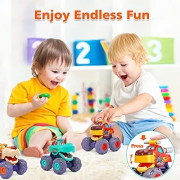 OCATO Monster Truck Toys for Toddlers 1-3 Years