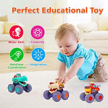 OCATO Monster Truck Toys for Toddlers 1-3 Years