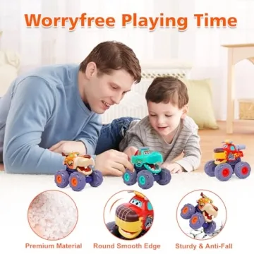 OCATO Monster Truck Toys for Toddlers 1-3 Years