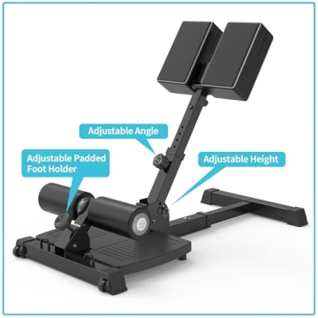 Leikefitness Multi-Function Sissy Squat Bench for Home Gym