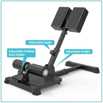 Leikefitness Multi-Function Sissy Squat Bench for Home Gym