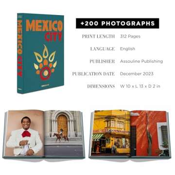 Mexico City Assouline Coffee Table Book for Culture Lovers