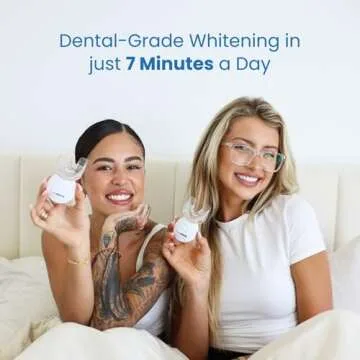 PurelyWHITE DELUXE Teeth Whitening Kit - Bright Smile in 7 Minutes