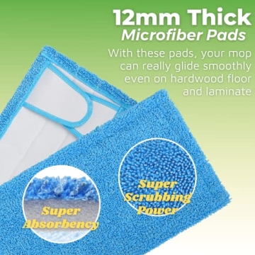 Reusable Mop Pad for Swiffer Sweeper, Eco-Friendly & Durable
