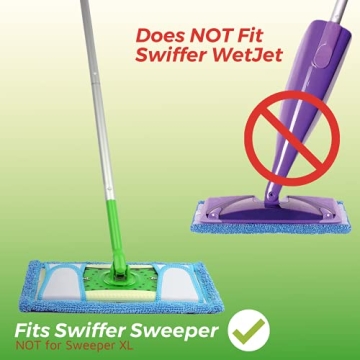 Reusable Mop Pad for Swiffer Sweeper, Eco-Friendly & Durable