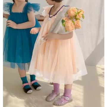 AGQT Toddler Tulle Dress for Little Girls Parties