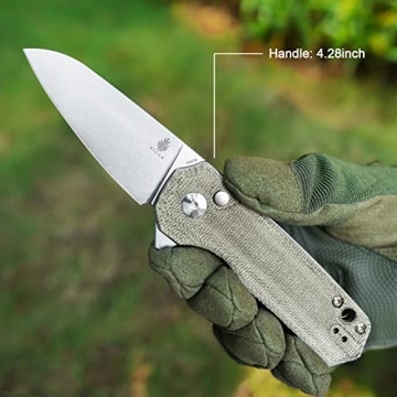 Kizer Lieb M Pocket Knife Reliable EDC Tool 154CM Steel
