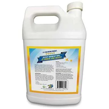 MiracleMist Instant Mold and Mildew Stain Remover - Powerful Cleaner for Indoor and Outdoor Use, 1 G...