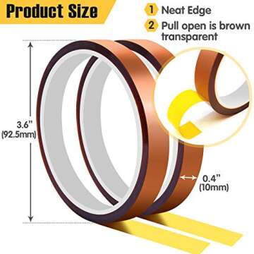 Top Quality Heat Resistant Tape for Sublimation Projects