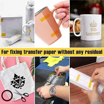 Top Quality Heat Resistant Tape for Sublimation Projects