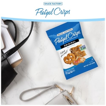 Snack Factory Pretzel Crisps Original, 3 Oz On-the-Go Pack