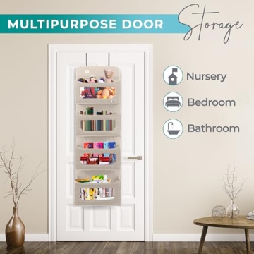 Utopia Home 4-Shelf Hanging Closet Organizer for Efficient Storage