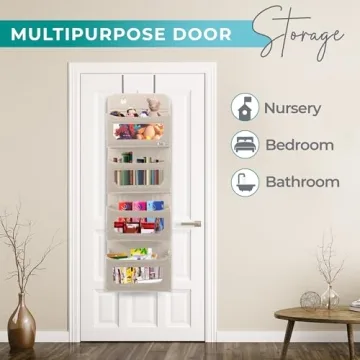 Utopia Home 4-Shelf Hanging Closet Organizer for Efficient Storage