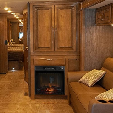 RecPro 18" Electric Fireplace: Compact & Cozy Solution