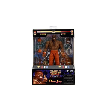 Street Fighter II Dee Jay 6" Action Figure with Interchangeable Parts