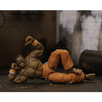 Street Fighter II Dee Jay 6" Action Figure with Interchangeable Parts