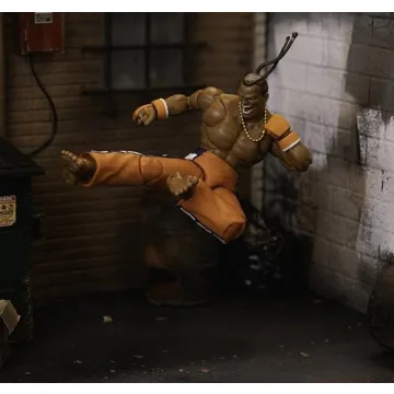 Street Fighter II Dee Jay 6" Action Figure with Interchangeable Parts