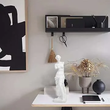 Norrclp 11.5in Greek Statue of Venus, Classic Roman Bust Greek Mythology Sculpture for Home Decor