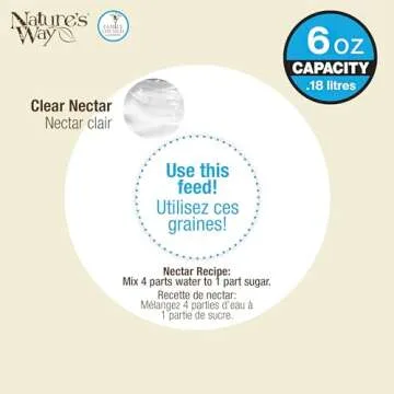 Nature's Way Mason Jar Hummingbird Feeder for Easy Enjoyment