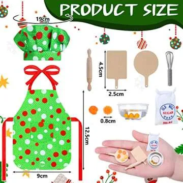 Magical Elf Doll Baking Set for Holiday Fun