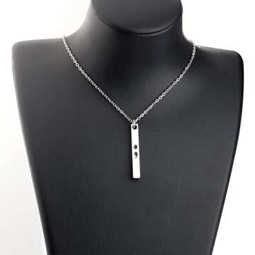 Inspirational Depression Awareness Necklace for Everyone