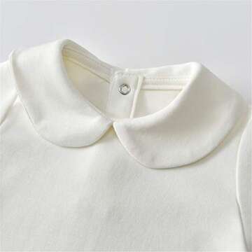 Stylish Toddler Peter Pan Collar Tee for Ages 1-6