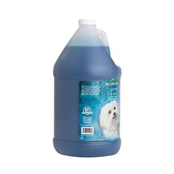 Bio-Groom Super Whitening Dog Shampoo – Whitening Pet Shampoo, Dog Bathing Supplies, Puppy Wash, D...