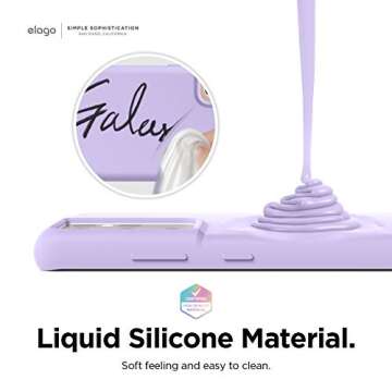 elago Silicone Case for Galaxy S21 Ultra - Premium Liquid Silicone, Full Body Protection